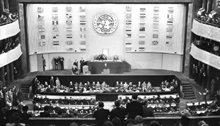 United Nations representatives from all regions of the world
formally adopted the Universal Declaration of Human Rights on December 10, 1948.